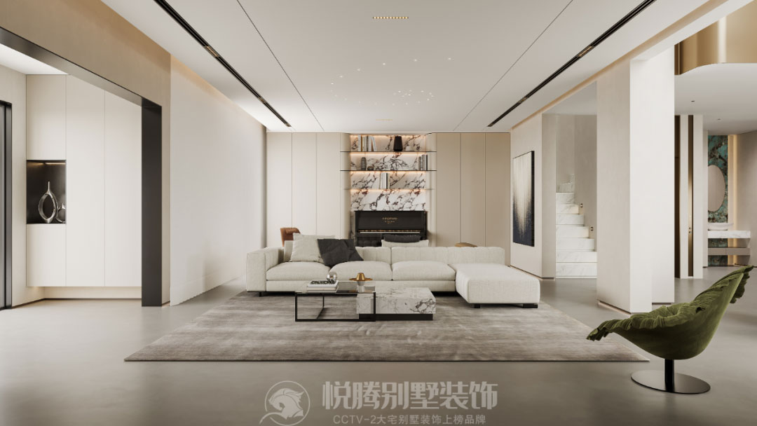 700 ㎡別墅 | 用藝術(shù)美學(xué)解鎖當(dāng)代意式輕奢雅居